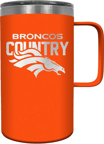 Great American Products Denver Broncos Hustle 18 oz Travel Mug