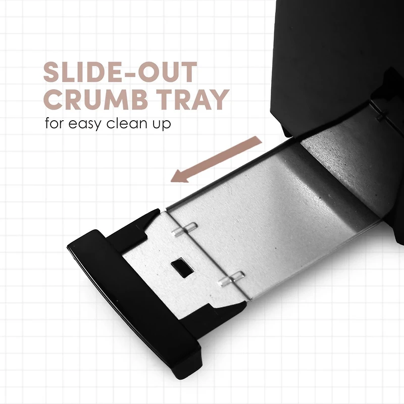 Elite Gourmet 4-Slice Cool-Touch Long Slot Toaster