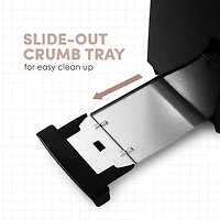 Elite Gourmet 4-Slice Cool-Touch Long Slot Toaster