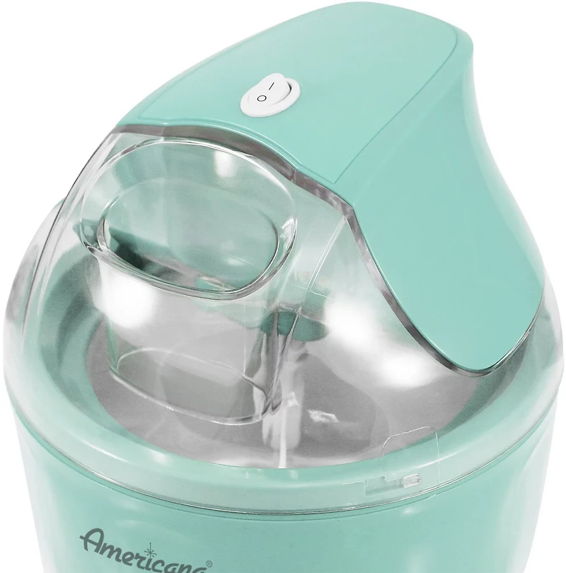 Elite Gourmet Americana 1.5 qt Electric Ice Cream Maker with Quick Freeze Bowl