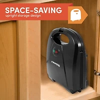 Elite Gourmet 2-Slice Cool-Touch Sandwich and Snack Maker