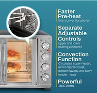 Elite Gourmet Platinum 45L French Door Rotisserie and Convection Oven
