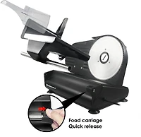 Elite Gourmet 7.5 in Ultimate Precision Electric Deli Food Meat Slicer
