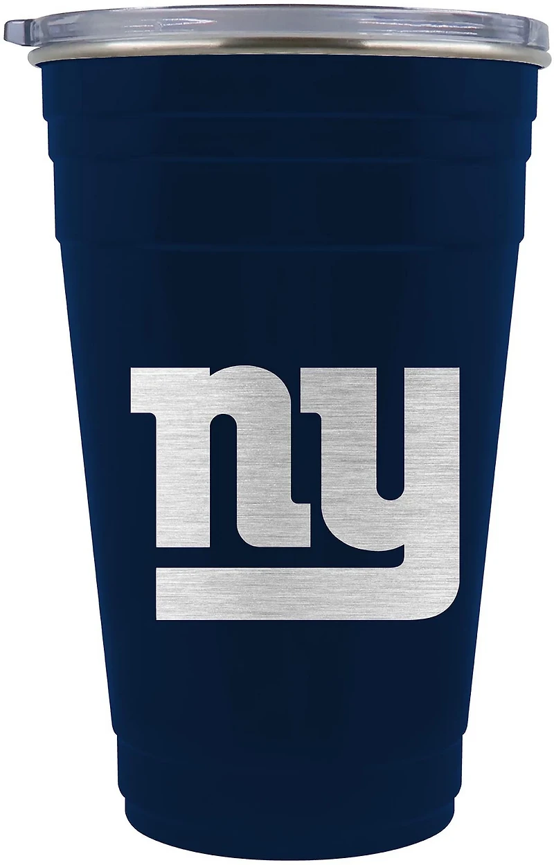 Great American Products New York Giants 22oz Tailgater Travel Tumbler