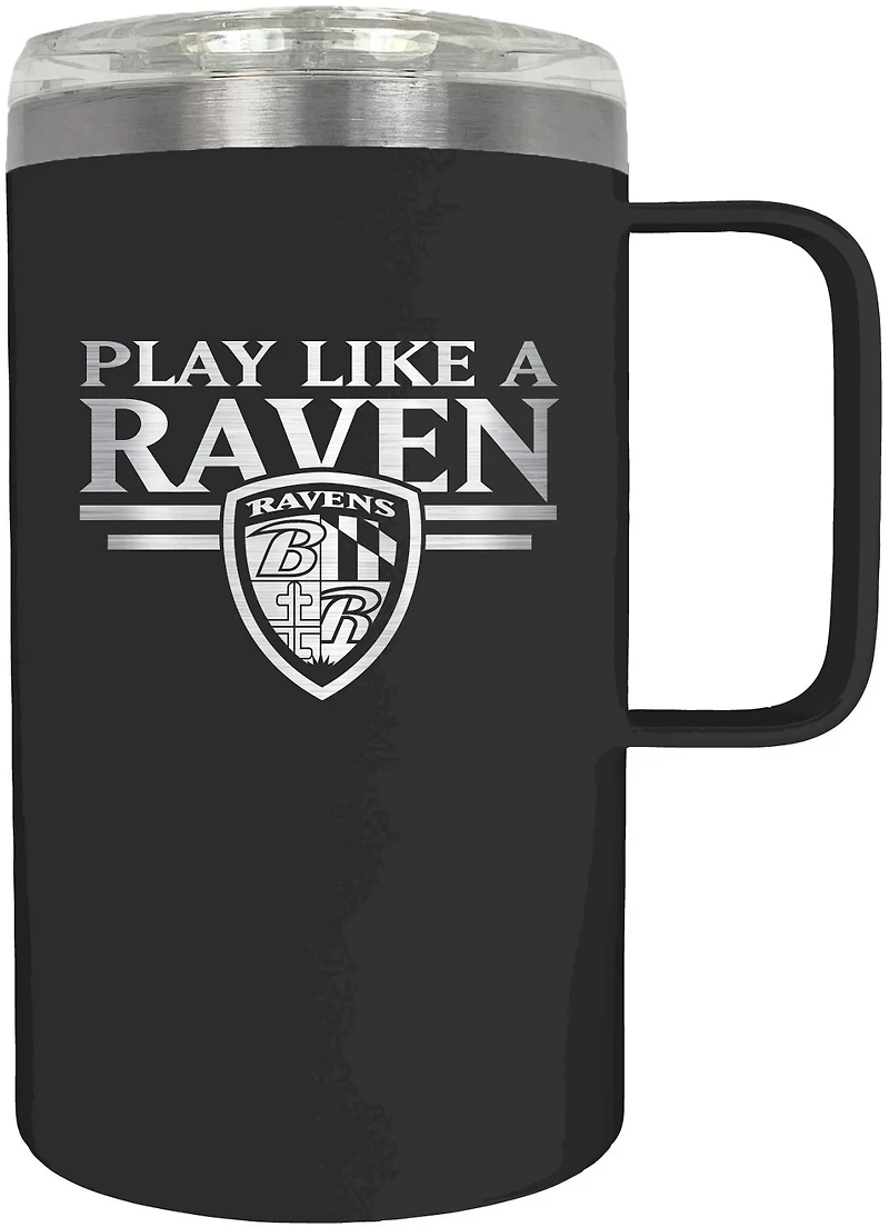 Great American Products Baltimore Ravens 18oz Hustle Travel Mug