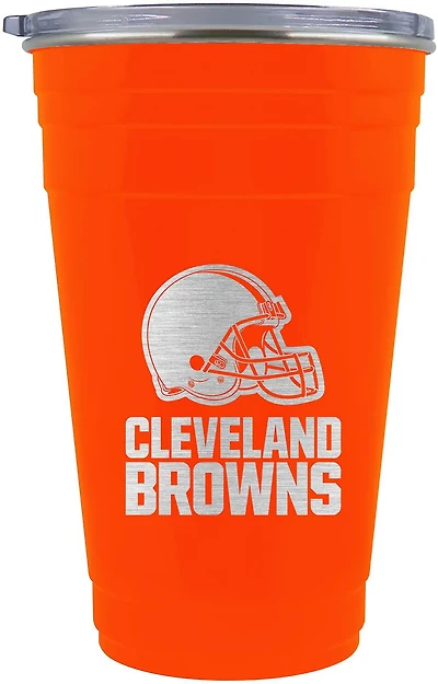 Great American Products Cleveland Browns 22oz Tailgater Travel Tumbler