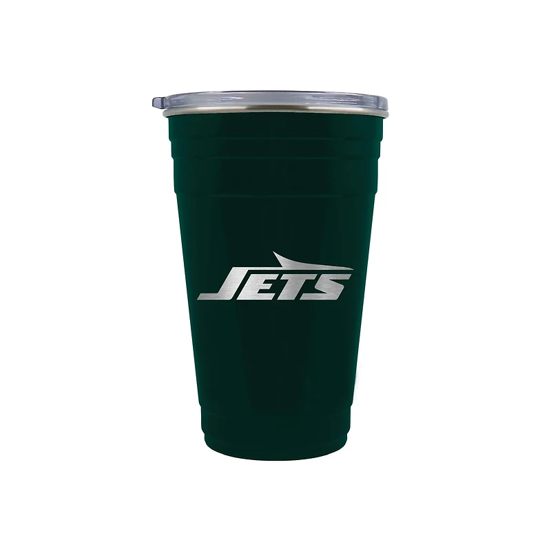 Great American Products New York Jets 22oz Tailgater Travel Tumbler