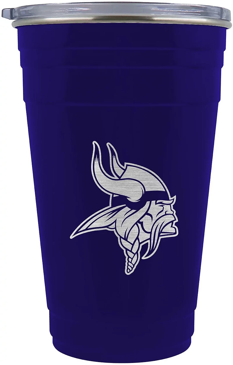 Great American Products Minnesota Vikings 22oz Tailgater Travel Tumbler