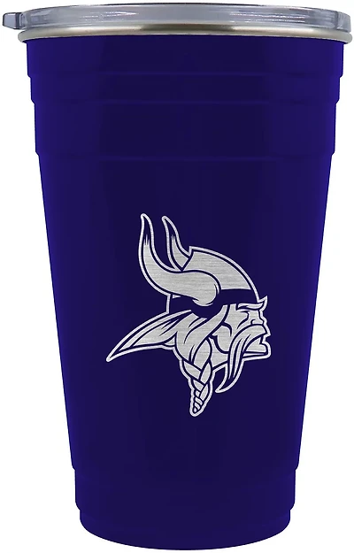 Great American Products Minnesota Vikings 22oz Tailgater Travel Tumbler