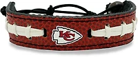Pets First Kansas City Chiefs Pebble Grain Human Bracelet
