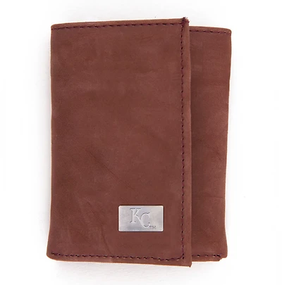 Eagles Wings Kansas City Royals Leather Tri-Fold Wallet