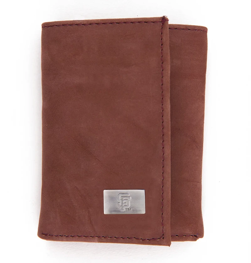 Eagles Wings San Francisco Giants Leather Tri-Fold Wallet