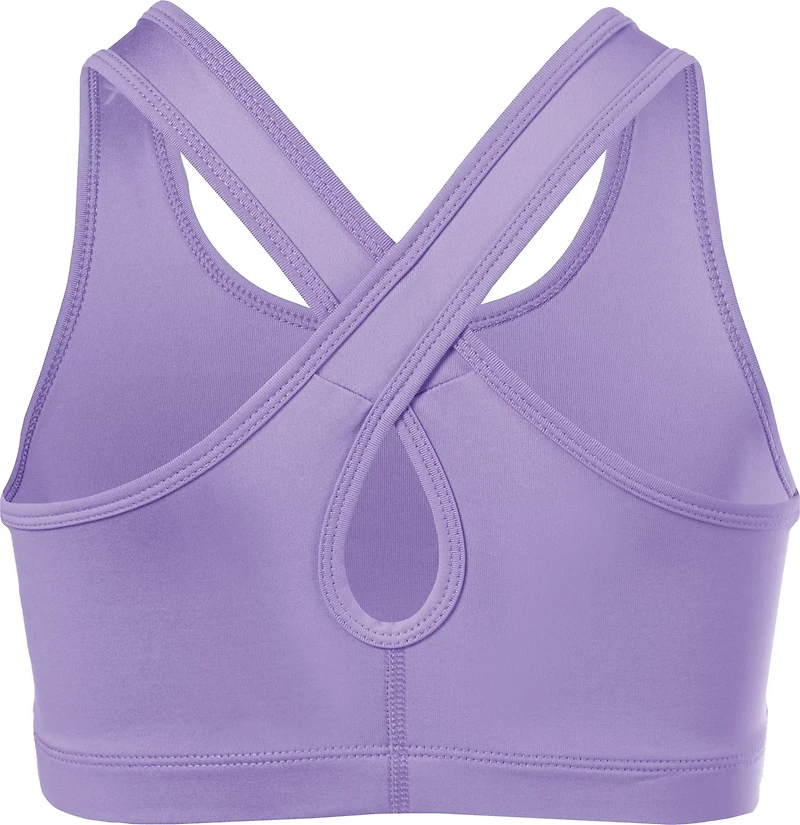BCG Girls' Athletic Solid Light Support Sports Bra