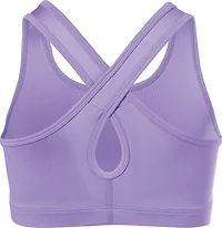 BCG Girls' Athletic Solid Light Support Sports Bra
