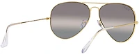 Ray-Ban Men's Large Aviator Metal Sunglasses