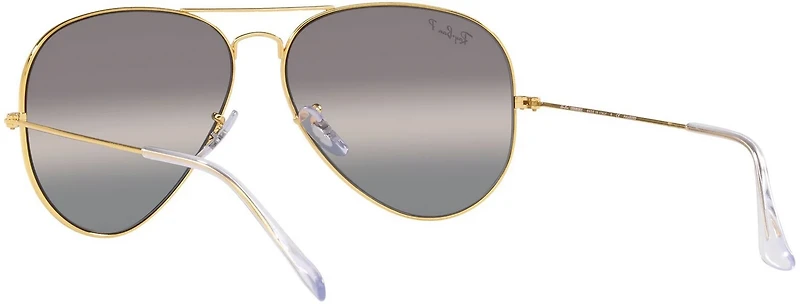 Ray-Ban Men's Large Aviator Metal Sunglasses