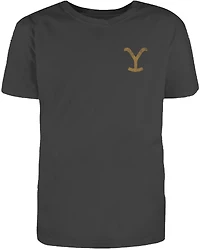 Changes Men’s Yellowstone Cattle Skull Logo T-shirt