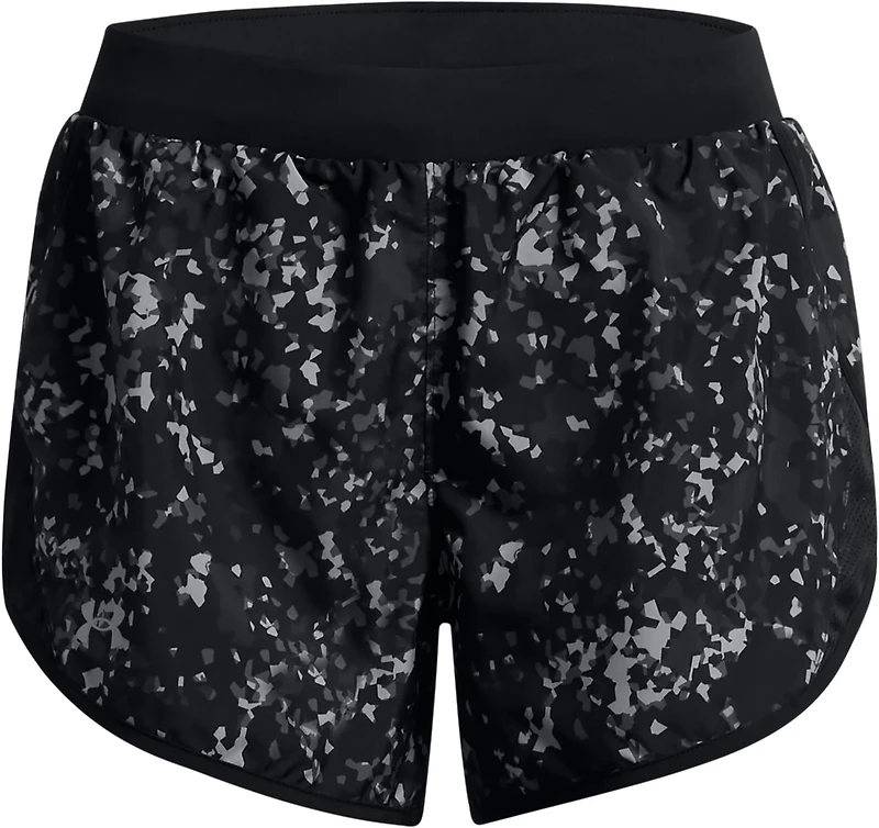 Under Armour Women's Fly By 2.0 Printed Running Shorts 3.5