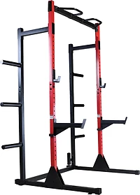 CAP Barbell Strength Power Rack Sports Edition + 1/2 Rack Conversion