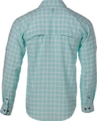 Magellan Outdoors  Men's Pro Fish Plaid Long Sleeve Shirt