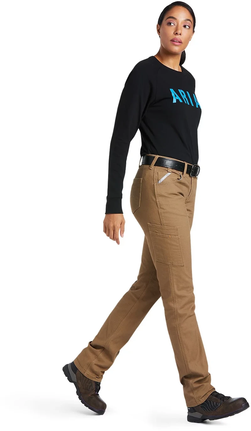 Ariat Women's Rebar DuraStretch Made Tough Straight Leg Pants