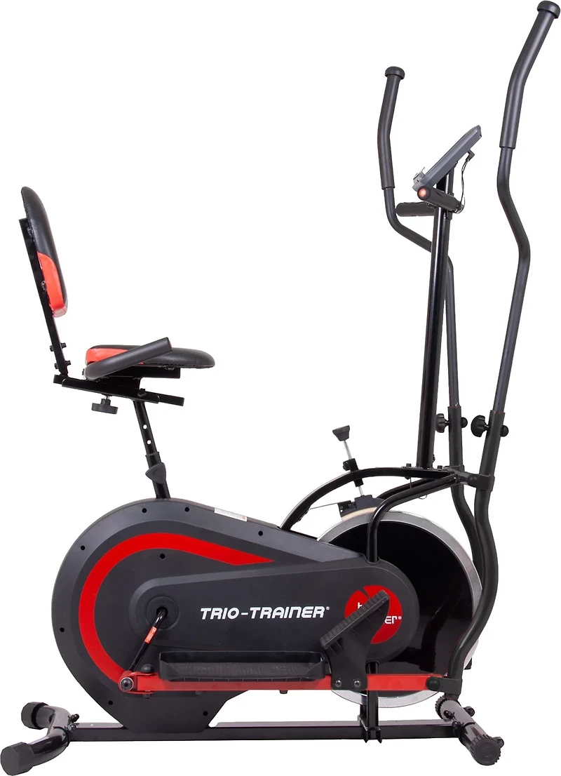 Body Power Trio-Trainer 3 In 1 Elliptical Stationary And Recumbent Bike