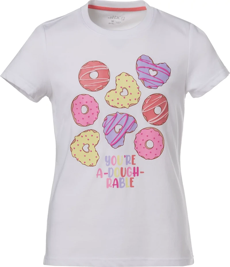 BCG Girls' Cotton Graphic T-shirt