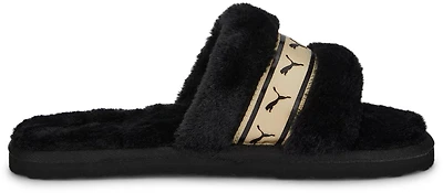 PUMA Women's Metallic Fluff REMIX Slides