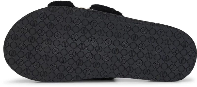 PUMA Women's Metallic Fluff REMIX Slides