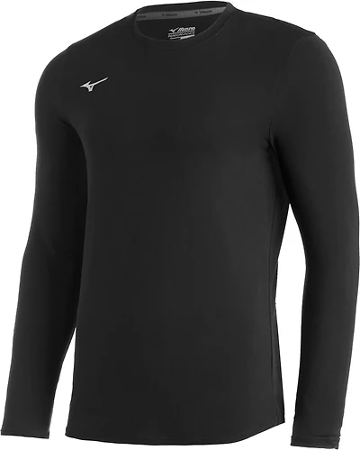 Mizuno Boys' Comp Diamond Long Sleeve Crew Shirt