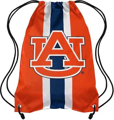Forever Collectibles Auburn University Team Stripe Drawstring Backpack