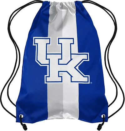 Forever Collectibles University of Kentucky Team Stripe Drawstring Backpack