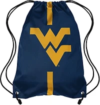 Forever Collectibles West Virginia University Team Stripe Drawstring Backpack