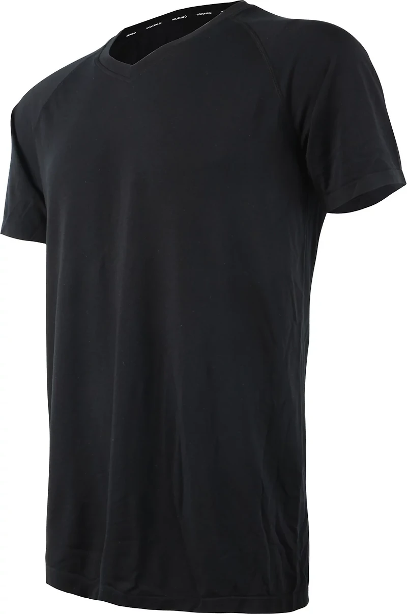 Wolverine Men's Seamless Raglan Sleeve V-neck Undershirt