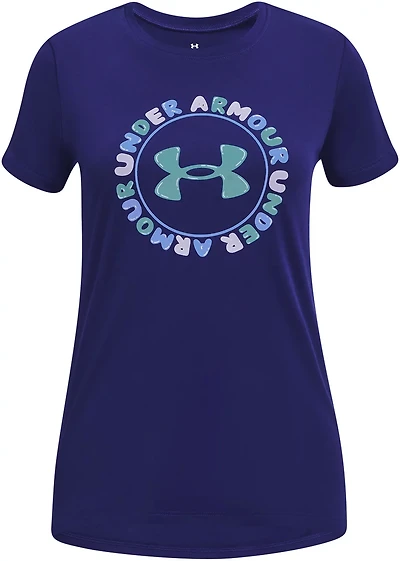 Under Armour Girls' UA Tech Twist Wordmark T-shirt