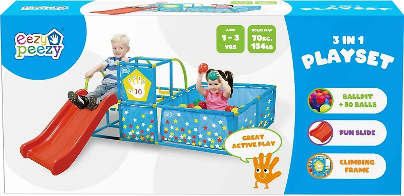 NSG Eezy Peezy 3-in-1 Gym Playset