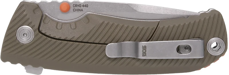 SOG Tellus FLK FDE Folding Knife