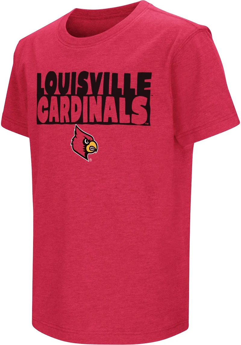 Colosseum Athletics Boys' University of Louisville Playbook Graphic T-shirt