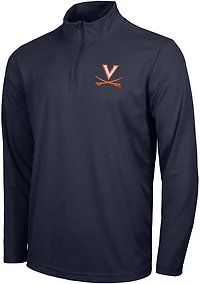 Nike Men's University of Virginia Logo Intensity 1/4 Zip Sweatshirt
