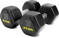 ZIVA Hexagon Weight Lifting Dumbbell – Pair