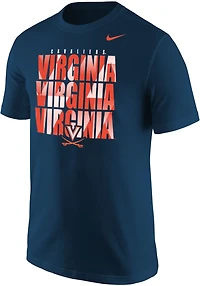 Nike Men's University of Virginia Repeat Short Sleeve T-shirt