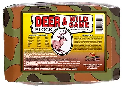 Manna Pro Top Score Deer and Wild Game 20 lb Block