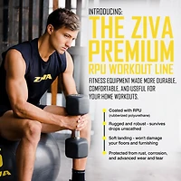 ZIVA Hexagon Weight Lifting Dumbbell – Pair