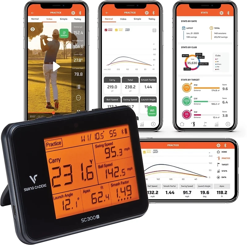 Voice Caddie Swing Caddie SC300i Launch Monitor