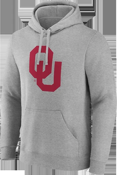 Fanatics Men's University of Oklahoma Primary Logo Hoodie