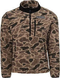 BURLEBO Men's Rocky Mountain Quarter Zip Pullover