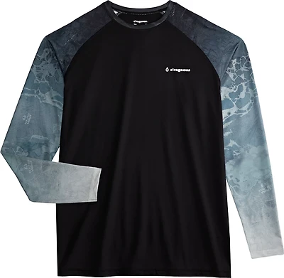 O'Rageous Men's RealTree WAV3 Ombre Long Sleeve Rash Guard