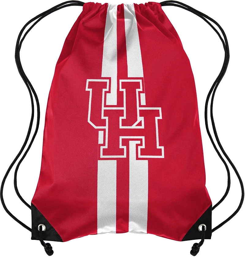 Forever Collectibles University of Houston Team Stripe Drawstring Backpack