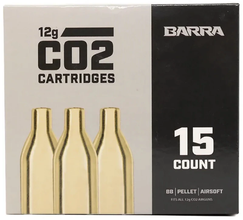 Barra Airguns CO2 12 gram Cartridge