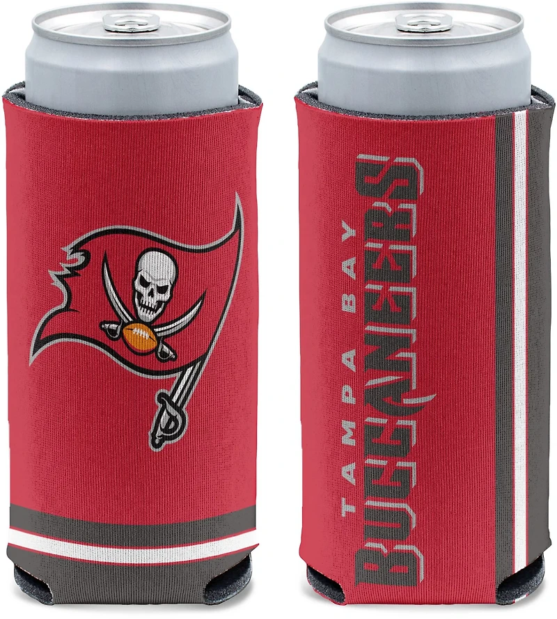 WinCraft Tampa Bay Buccaneers Primary Logo Slim Can Cooler